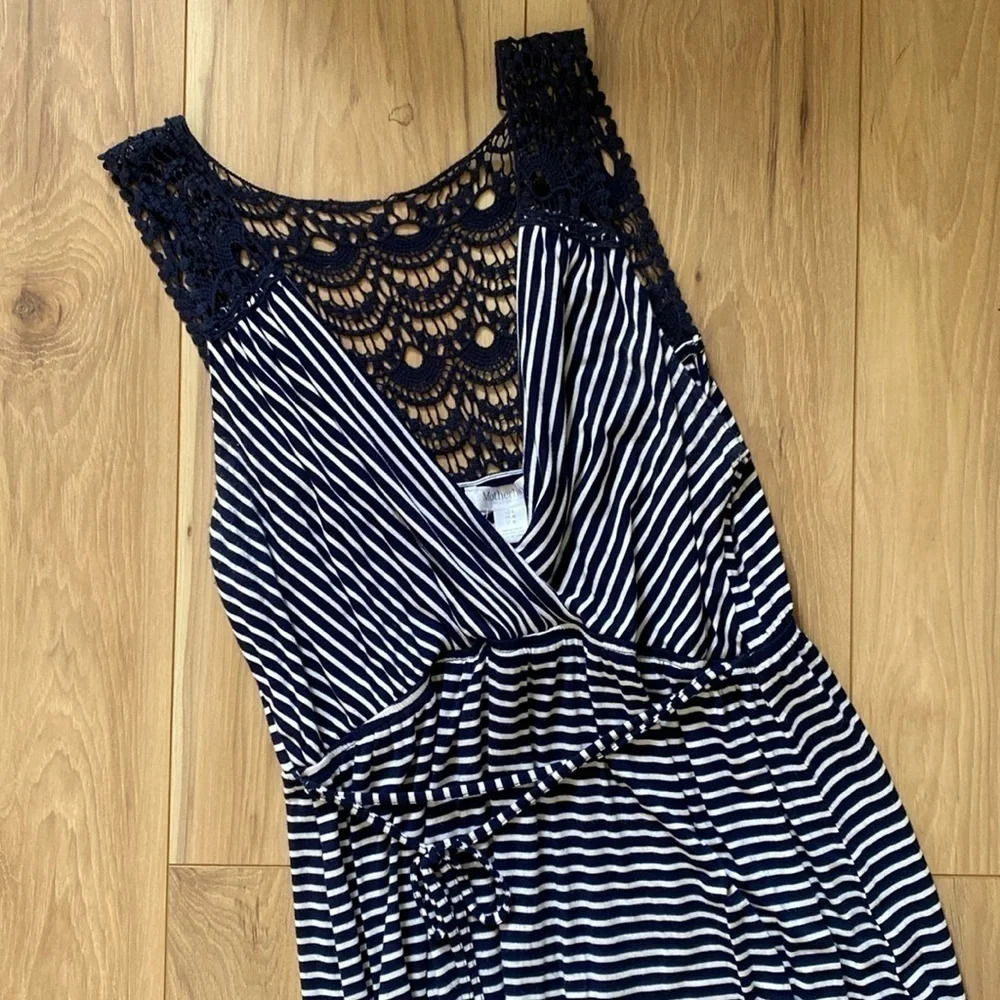 Motherhood, maternity, maxi dress size large